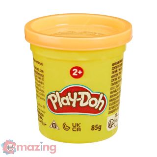Play-doh Vasetto Singolo,colore Arancione,hasbro,eta 2+