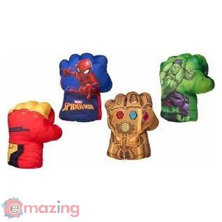 Peluche Guantoni Marvel Avengers 27Cm 4 Assortiti