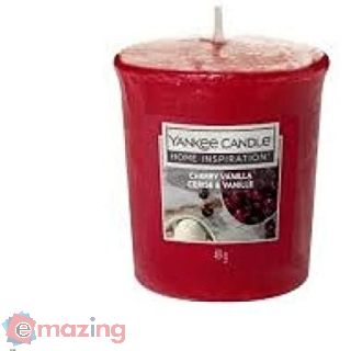 Candela Yankee Votiva – Ciliegia e Vaniglia