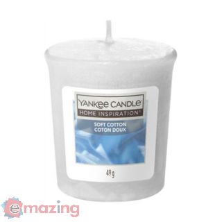 Candela Yankee Votiva – Cotone Morbido
