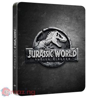Jurassic World. Il regno distrutto. Steelbook (Blu-ray + Blu-ray Ultra HD 4K)