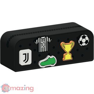 Astuccio Juve Seven Bustina con Patch in Silicone