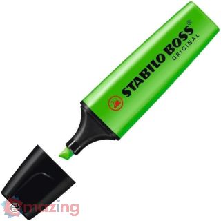 Evidenziatore Stabilo Boss 70/33 - Verde Fluo