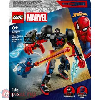 Lego Super Heroes Marvel (76337). Mech di Miles Morales Vs. Spider-man 2099