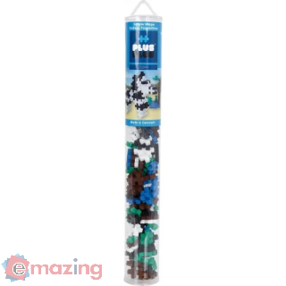 Costruzioni Plus Plus Tubo Mini Zebra 100 Pezzi