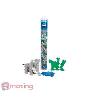 Costruzioni Plus-Plus Tubo Mini Elephant, 100 Pezzi