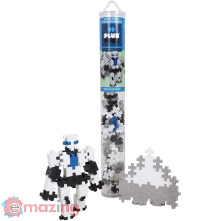 Costruzioni Plus-Plus Tubo Mini Robot, 100 Pezzi
