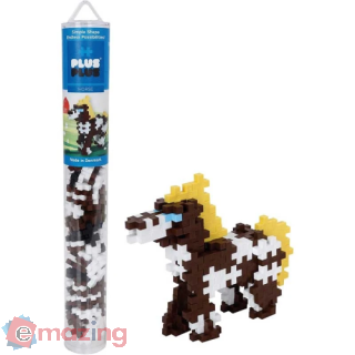 Costruzioni Plus-Plus Tubo Mini Horse, 100 Pezzi