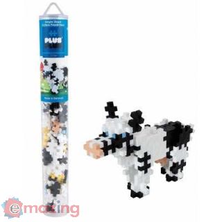 Costruzioni Plus-Plus Tubo Mini Cow, 100 Pezzi
