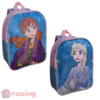 Frozen 2 Zaino Asilo con paillettes reversibile