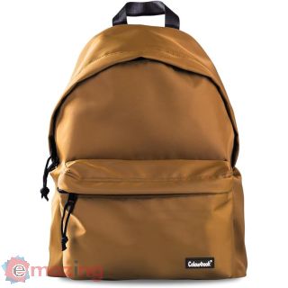 Zaino Trend 2 Zip Satin Ocra 41 Cm