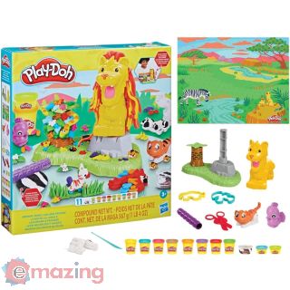 Play-Doh Leo Criniera e Friends + 11 Vasetti