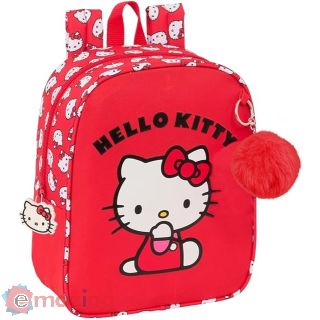 Hello Kitty Zaino Asilo Rosso