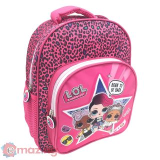 LOL Surprise. Smart Bag Zaino Asilo con Tasca Delux 2 Zip (30 Cm)