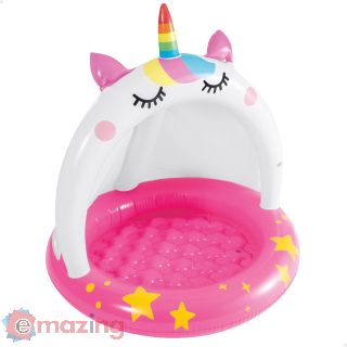 Piscina Unicorno Gonfiabile Caticorn Intex