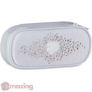 Astuccio Round Seven Bianco Brillantinato Glitzycute