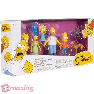 The Simpsons La Famiglia dei Simpsons 6 Cm 7 Pezzi