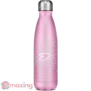Borraccia Seven Termica 500ml Rosa Brillantina Glitzycute