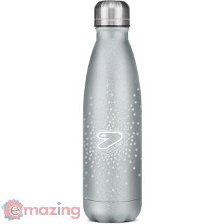 Borraccia Seven Termica 500ml Bianca Brillanti Glitzycute
