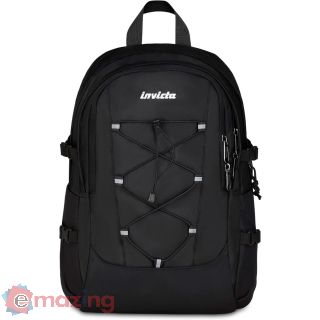 Invicta Zaino Plus Nero con Elastici