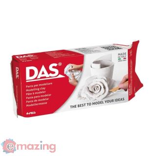 Pasta da Modellare Das Panetto 500 G Bianco