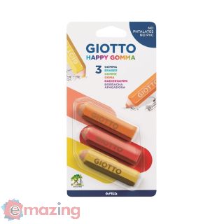 3 Gomme per Cancellare a Forma di Matita
