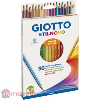 Pastelli Giotto Stilnovo. Scatola 36 matite colorate