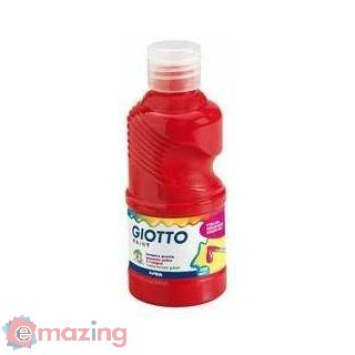 Tempera Acrilica Giotto. Flacone 250 Ml. Nero