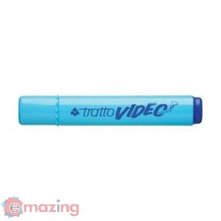 Evidenziatore Tratto Video Azzurro