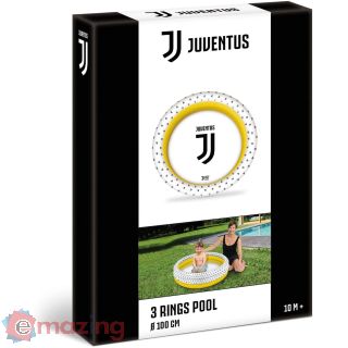 Juventus Piscina gonfiabile per bambini 3 anelli 100 cm