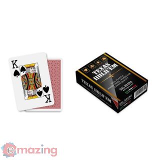Carte Texas Hold'Em Casino Quality - Mazzo Rosso