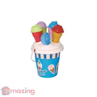 Secchiello Ice Cream con 4 Coni + Palett