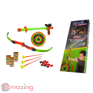 Set Arco con cerbottana e barattoli