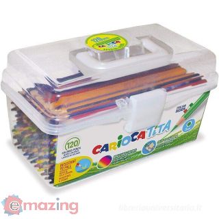 Valigetta Pastelli carioca tita 120 pezzi