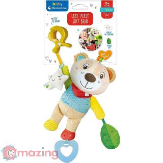 GIOC BABY CLEMENTONI 17788 EASY-PEASY SOFT BEAR - SONAGLINO ORSETTO