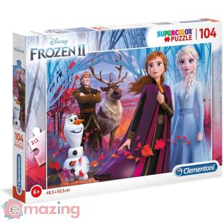 Puzzle Frozen 2 Clementoni 104 Pezzi