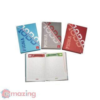 Diario 12 mesi Zip