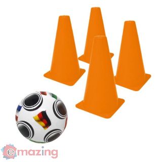 Pallone Mini World Diam. 11cm con 4 Conetti