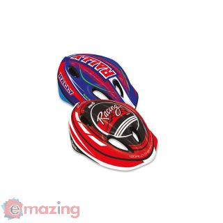 Racing rally casco bici regolabile easy 52 56 cm
