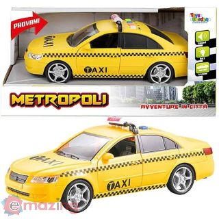 Auto taxi con luci e suoni