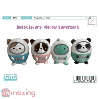 Peluche Tnt Kawaii Space Animals 22cm Assortiti