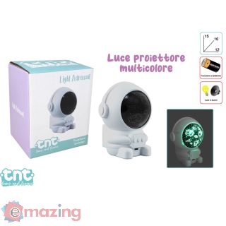 Tnt light astronaut proiettore da camera 14cm