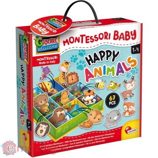 Montessori Baby Bacheca Happy Animals