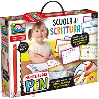 Montessori scuola di scrittura Lisciani