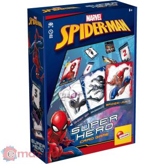 Spiderman Super hero card game Lisciani