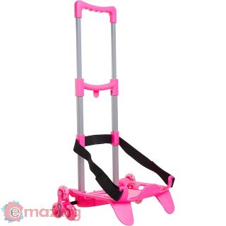 Carrello trolley portazaino seven rosa