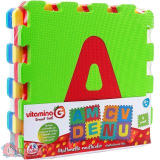 Vitamina G. Mattonelle Puzzle Lettere 9Pz 10Mm