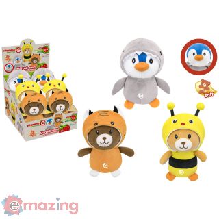 Peluche Morbidi Amici con Tutina 20cm As
