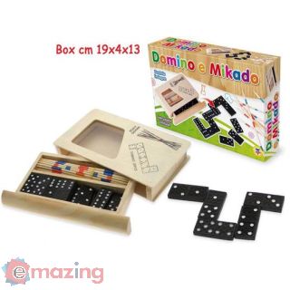 Domino e Mikado in Legno