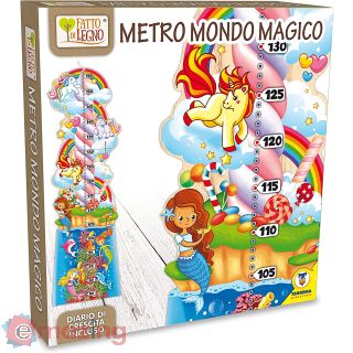 Metro mondo magico da Parete in Legno